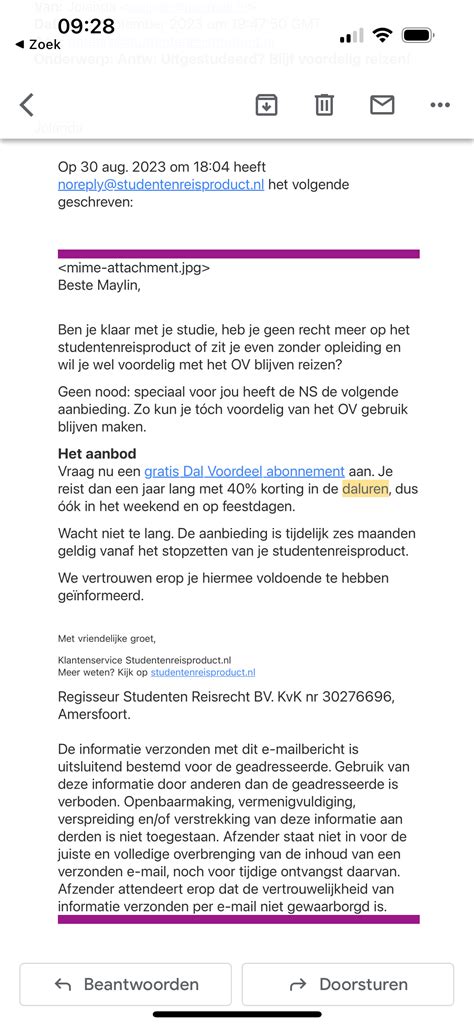 ns abonnement na afstuderen